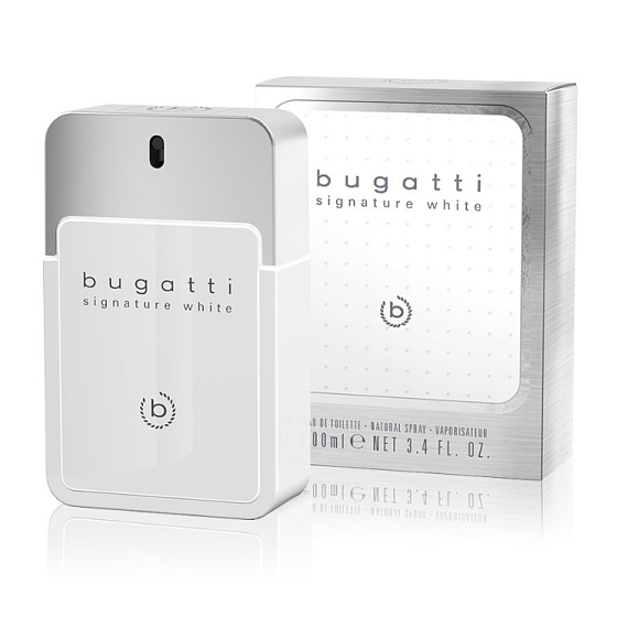 Bugatti Signature White woda toaletowa dla mężczyzn 100 ml