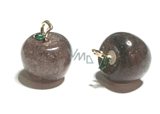 Kryształ jahodowy Jablko poznání přírodní kámen 2,7 x 15 mm, kámen kamenů