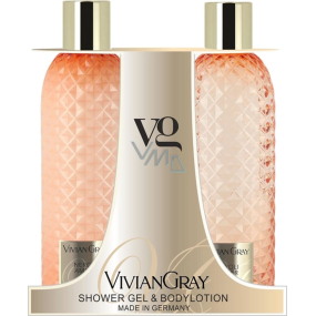 Vivian Gray Neroli i Ambra luksusowy żel pod prysznic 300 ml + luksusowe mleczko do ciała 300 ml, zestaw kosmetyczny Vivian Gray Neroli i Ambra luksusowy żel pod prysznic 300 ml + luksusowe mleczko do ciała 300 ml, zestaw kosmetyczny