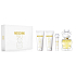 Moschino Toy 2 parfémovaná voda 100 ml + tělový krém 100 ml + sprchový gel 100 ml + cestovní sprej 10 ml, dárková sada pro ženy