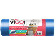 Vigo Odpadkový pytel modrý 60 l, 9 µ, 58 x 67 cm, 28 kusů