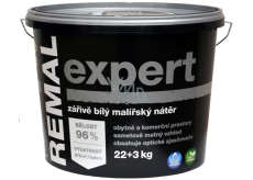 Remal Expert zářivě bílá malířská barva na zeď 22 + 3 kg