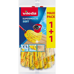 Vileda SuperMocio Soft wymienne wkłady do mopa 2 szt.