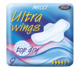 Micci Ultra Wings Top Dry podpaski intymne z skrzydełkami 9 sztuk