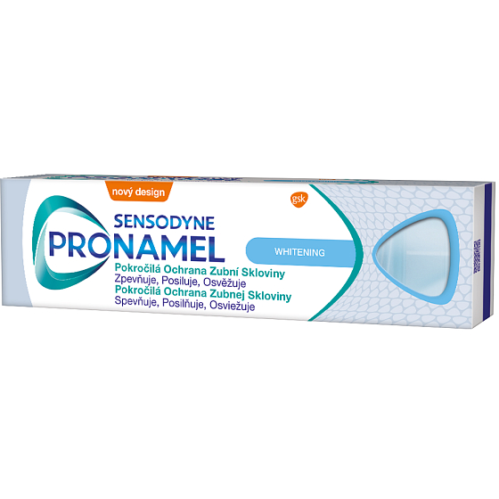 Sensodyne Pronamel Whitening Świeża mięta pasta do zębów delikatnie wybiela wrażliwe zęby 75 ml