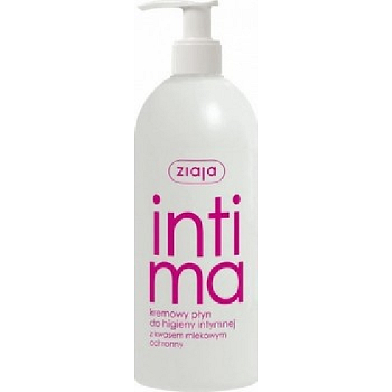 Ziaja Intima Kwas mlekowy ochronny krem do intymnej higieny 500 ml
