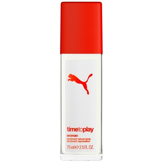 Puma Time To Play Woman parfémovaný deodorant sklo pro ženy 75 ml