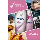 Rexona Sexy antiperspirant deodorant sprej pro ženy 150 ml + Mild Freshness sprchový gel 250 ml, kosmetická sada
