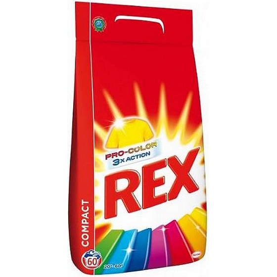 Rex 3x Action Color Pro-Color prášek na praní barevného prádla 60 dávek 4,5 kg