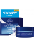 Nivea 24h Moisture + Regeneration zvláčňující regenerační noční krém pro normální až smíšenou pleť 50 ml