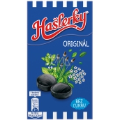Nestlé Hašlerky Originál bonbony bez cukru s příchutí bylin a mentolu 35 g