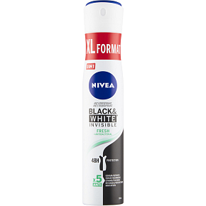 Nivea Black & White Invisible Fresh antiperspirant, 200 ml