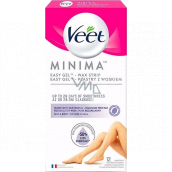 Veet Minima Hypoalergiczne paski woskowe do nóg i ciała 12 sztuk
