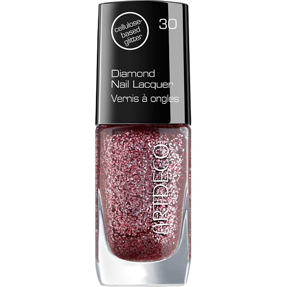 Artdeco Diamond Nail Lacquer diamantový lak na nehty 30 Rose Gold Reflection 10 ml