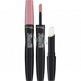 Rimmel London Lasting Provocalips Double Ended długotrwała szminka płynna 220 Come Up Roses 3,5 g