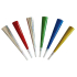 Trumpety metalické 25 cm 6 kusů
