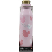 Epee Merch Mickey Mouse Minnie termos kubek ze stali nierdzewnej różowy 580 ml