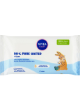 Nivea Baby 99% Pure Water chusteczki oczyszczające, 57 sztuk