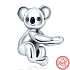 Zawieszka ze srebra 925 Koala, koralik do bransoletki