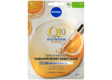 Nivea Q10 Plus Energizující textilní pleťová maska 1 kus