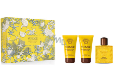 Versace Eros Energy Pour Homme parfémovaná voda 50 ml + balzám po holení 50 ml + sprchový gel 50 ml, dárková sada pro muže