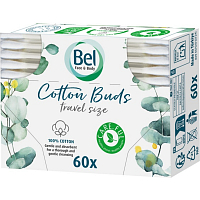 Bel Cotton waciki bawełniane podróżne 60 szt