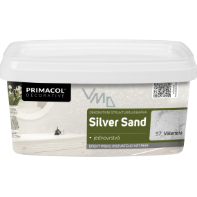 Primacol Decorative Silver Sand dekoracyjna farba strukturalna, S7 Valencia, 1 l