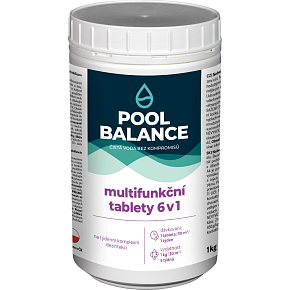 Multifunkcyjne tabletki POOL Balance 6w1, 1 kg Multifunkcyjne tabletki POOL Balance 6w1, 1 kg
