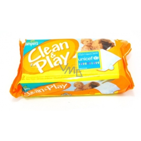 Pampers Wipes Clean Play Vlhčené ubrousky pro děti 72 kusů
