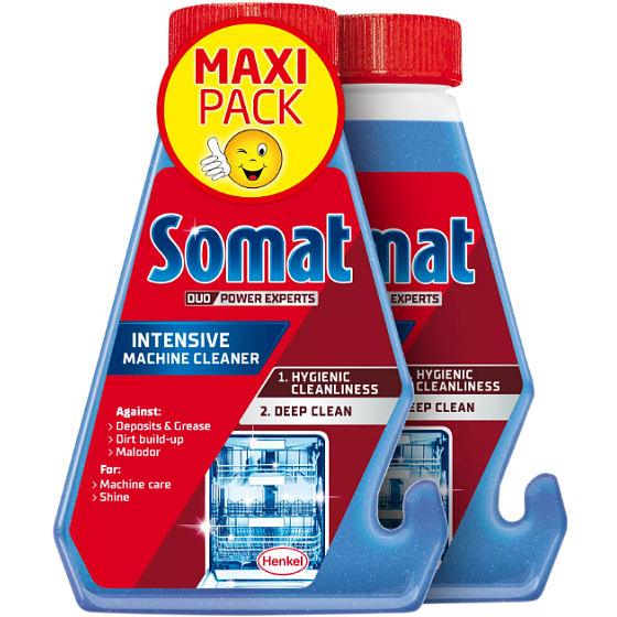 Somat Intensive środek do czyszczenia zmywarek do pielęgnacji zmywarek 2 x 250 ml