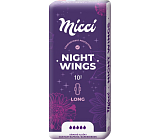 Micci Classic Night wkładki higieniczne z skrzydełkami, 10 sztuk