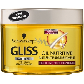 Gliss Kur Oil Nutritive extra intenzivní regenerační maska 200 ml