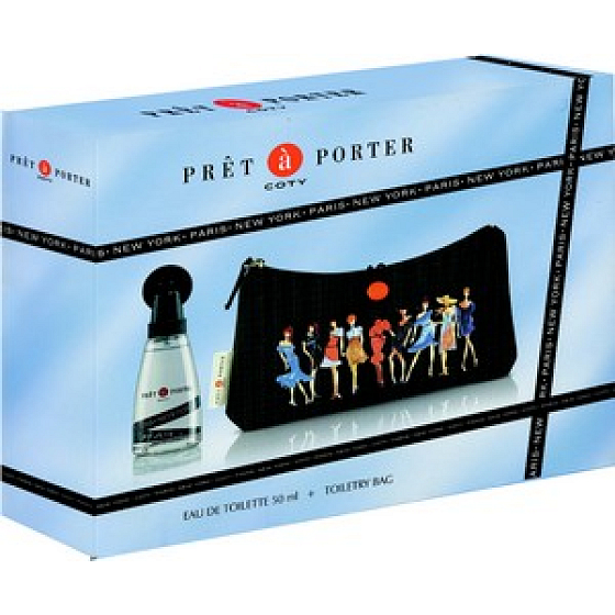 Pret a Porter Original toaletní voda 50 ml + toaletní taška, dárková sada