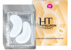 Dermacol Hyaluron Therapy 3D Nawilżająca maska na oczy 6 x 6 g
