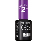Rimmel London Super Gel Top Coat lak do paznokci 001 Przezroczysty 12 ml