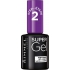 Rimmel London Super Gel Top Coat lak do paznokci 001 Przezroczysty 12 ml