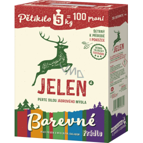 Jelen proszek do prania Color, 100 prań, 5 kg