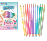 Colorino Kredki pastelowe obustronne 12 sztuk / 24 kolory
