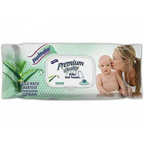 Freshmaker Premium Aloe Vera vlhčené ubrousky pro děti 72 kusů Freshmaker Premium Aloe Vera vlhčené ubrousky pro děti 72 kusů