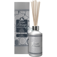 Tesori d'Oriente Muschio Bianco dyfuzor zapachowy z ratanowymi patyczkami, 200 ml