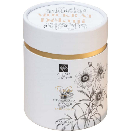 Bohemia Gifts Vonná svíčka v dárkovém obalu Mockrát děkuji 200 g