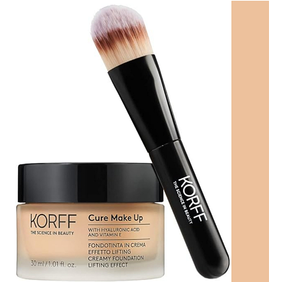 Korff Cure Make Up krémový make-up s liftingovým efektem 03 Noix 30 ml