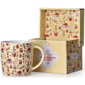 Emocio Kubek ceramiczny Christmas Glory w pudełku 380 ml