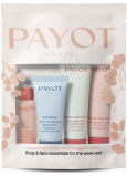 Payot Nue Cleansing micelarna woda 20 ml + Source Adaptogen adaptogenny krem nawilzajacy 15 ml + Rituel Douceur delikatny peelingujacy krem do ciala 20 ml + Rituel Douceur delikatne nawilzajace mleczko do ciala 25 ml, zestaw kosmetyków