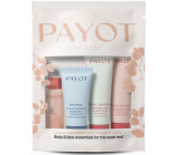 Payot Nue Cleansing micelarna odliczająca woda 20 ml + Source Adaptogen adaptogenny krem nawilżający 15 ml + Rituel Douceur delikatny peelingujący krem do ciała 20 ml + Rituel Douceur delikatne nawilżające mleczko do ciała 25 ml, zestaw kosmetyczny