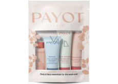 Payot Nue Cleansing micelarna odliczająca woda 20 ml + Source Adaptogen adaptogenny krem nawilżający 15 ml + Rituel Douceur delikatny peelingujący krem do ciała 20 ml + Rituel Douceur delikatne nawilżające mleczko do ciała 25 ml, zestaw kosmetyczny