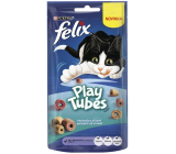 Felix Play Tubes ryba a kreveta, smakołak dla dorosłych kotów 50 g