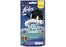 Felix Play Tubes ryba a kreveta, smakołak dla dorosłych kotów 50 g