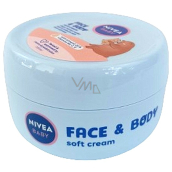 Nivea Baby Soft krem nawilżający do twarzy i ciała dla dzieci 200 ml