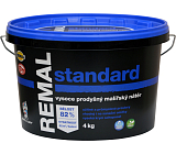 REMAL Standard wysoko przepuszczalna farba na ściany, 4 kg